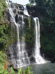 Laos vodopády Pakse