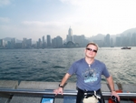 Hong Kong promenáda 7 ve dne - póza Jiří