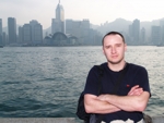 Hong Kong promenáda 9 ve dne - póza Dan II