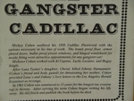 Al Capone Cadilac - originál