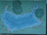 Mapa lago Atitlán
