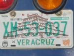 Poznávací značka auta - Veracruz