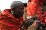 Masai Mara rozdělávání ohně 5