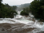 Vodopády  Palenque - pohled shora