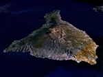 Fotografie z letadla - Tenerife